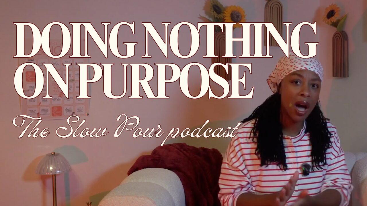 Unbothered Nester type — Episode 2 of The Slow Pour Podcast with Latesha Lynch"